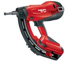 Hilti GX 120-ME Gas Actuated System - Tools In Action - Power Tool 