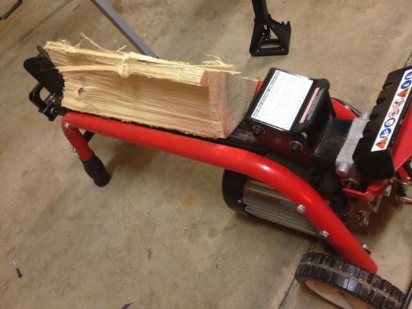 HomeLite Electric Log Splitter UT49102 - Review - Tools In Action