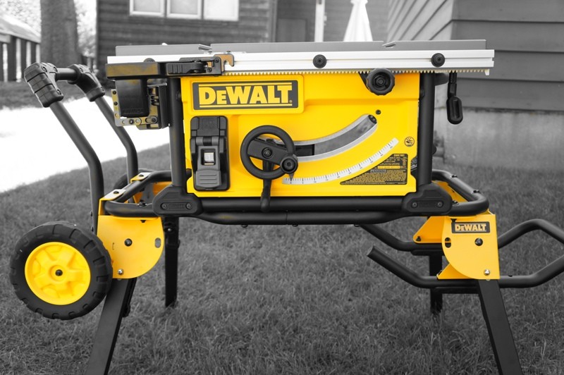  Job Site Table Saw Review DWE 7491 - Tools In Action - Power .