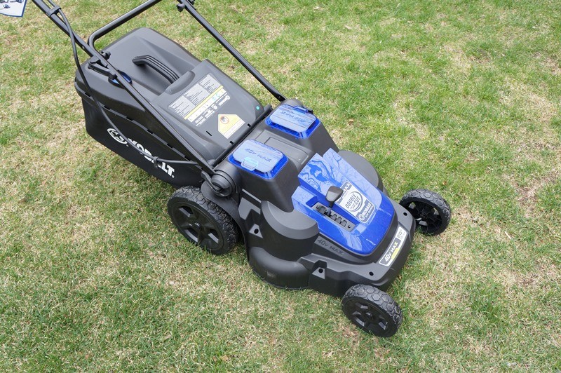 Kobalt 40 Volt Cordless Electric Lawn Mower - Tools In Action - Power