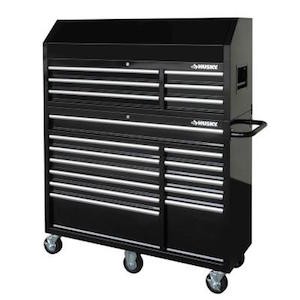 Husky 52 In 18 Drawer Tool Chest And Cabinet Set Tools In