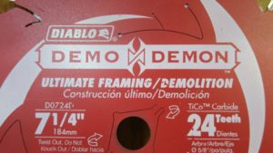 Diablo Tracking Point Saw Blade Review