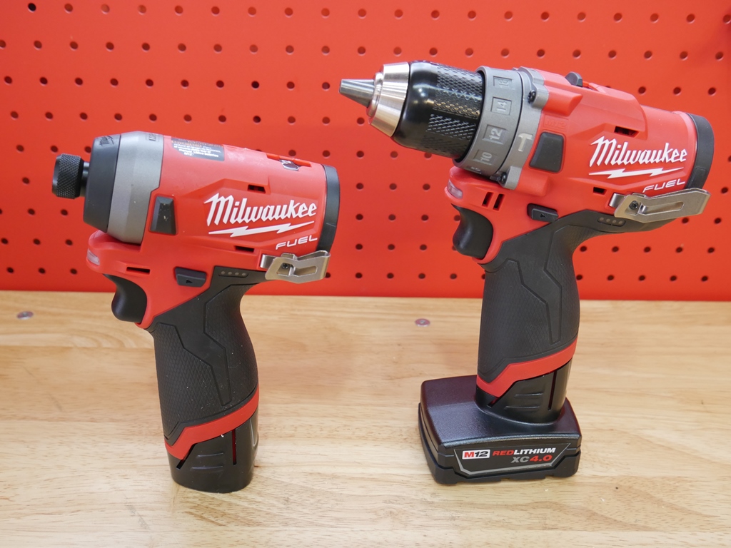 Milwaukee M12 Drill and Impact Review Tools in Action
