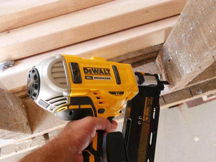 Dewalt Cordless Framing Nailer Review Tools in Action