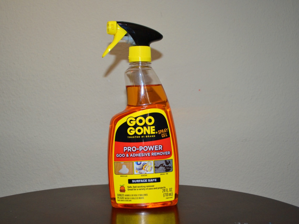 Cleaning Paint Spills with Goo Gone Paint Cleanup 