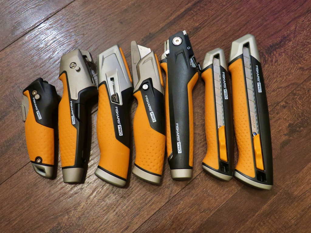 New Fiskars Pro Utility Knives