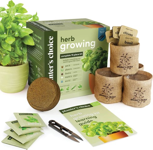 2023 Mother’s Day Gift Guide beginners herb garden seed pod kit