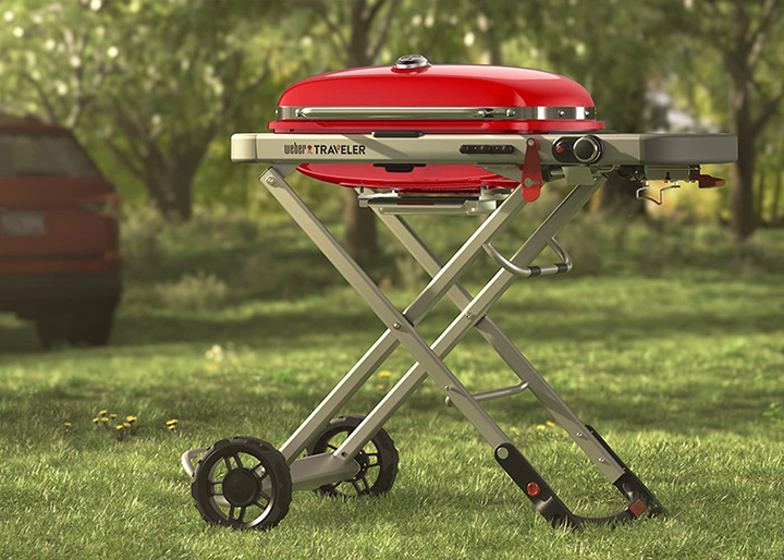 2023 Father's Day Gift Guide Item #12 Weber Traveler Portable Grill