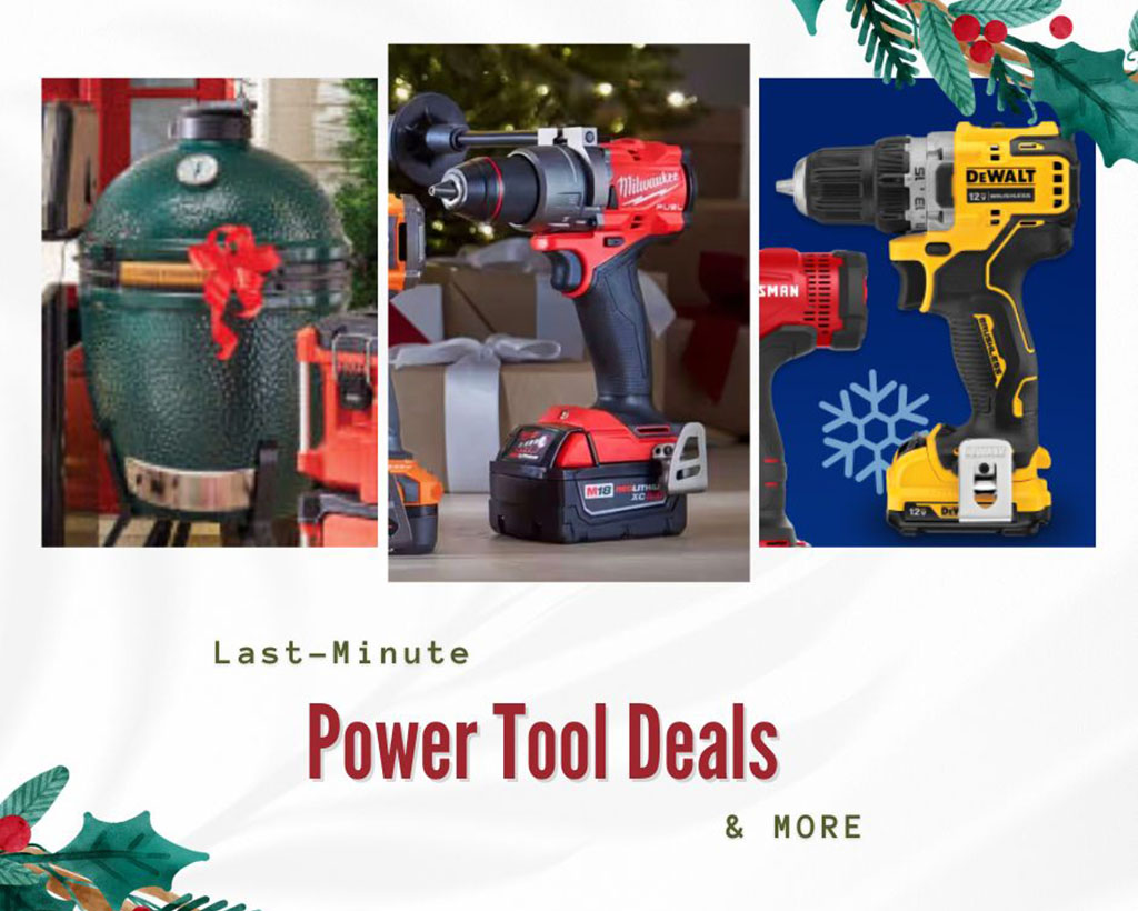 Get this DeWalt kit with 10 power tools and two batteries for $500 off at   before Black Friday