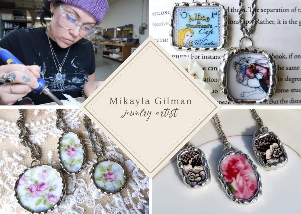 Female Jewelry artists Mikayla Gilman