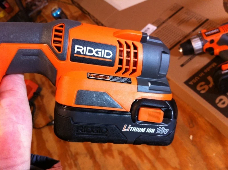 RIDGID Fuego one handed reciprocating saw