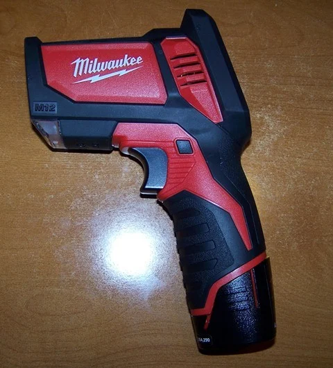 Milwaukee Temp Gun3