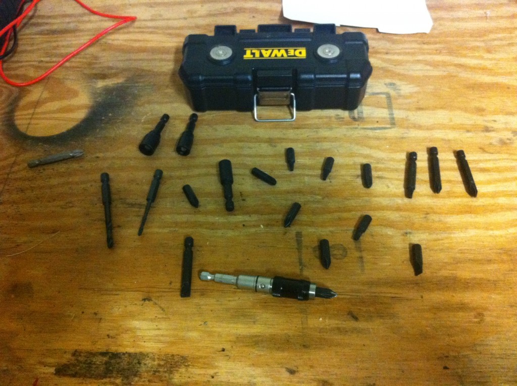 Dewalt impact ready tough case set dwmtcir20