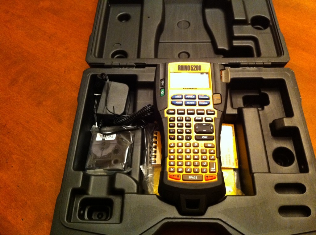 Dymo rhino 5200 labeler