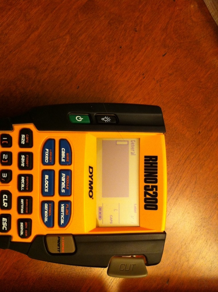 Dymo rhino 5200 labeler