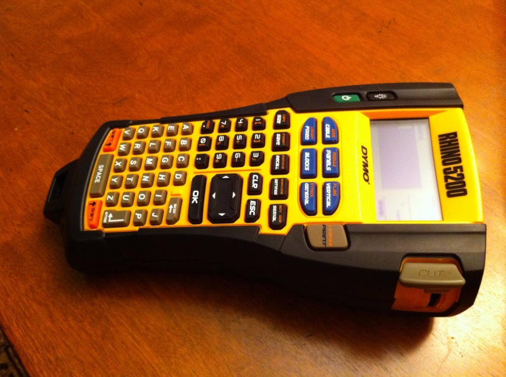 Dymo rhino 5200 labeler