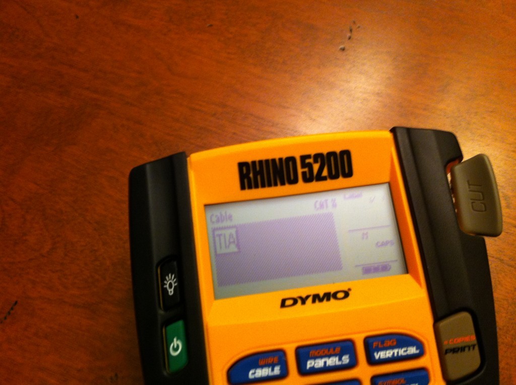 Dymo rhino 5200 labeler