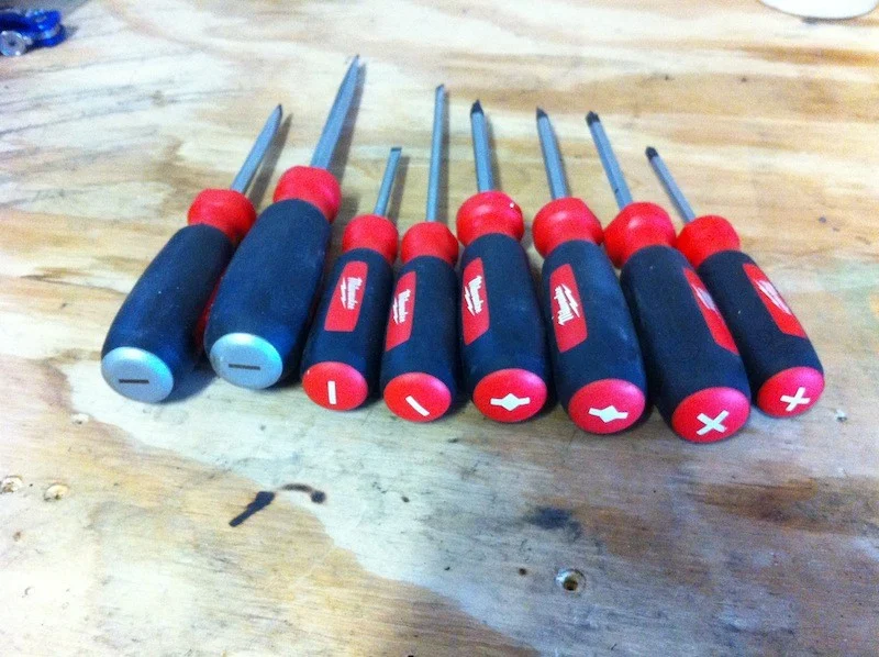 Milwaukee 8 Piece SCREWDRIVER SET 48 22