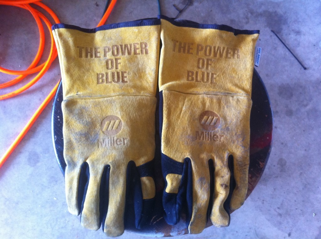 Miller welding gloves