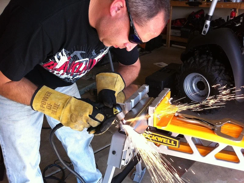 Jawhorse welding