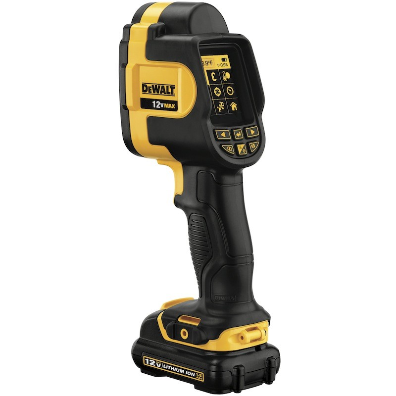 Инструмент число. DEWALT dct416s1. Тепловизор DEWALT. Тепловизоры фирмы Девальт. Термометр DEWALT.