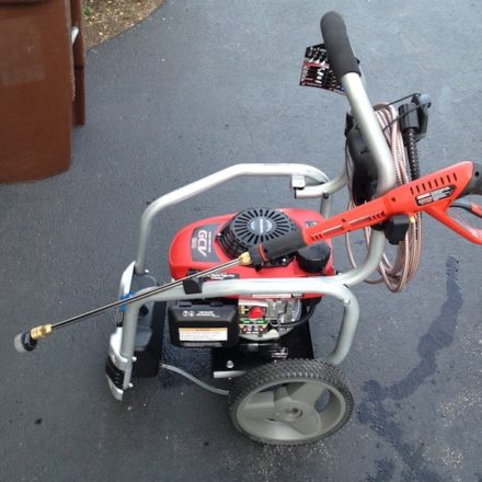 Homelite 3100 psi Pressure Washer # UT80432A - Perfect for Any