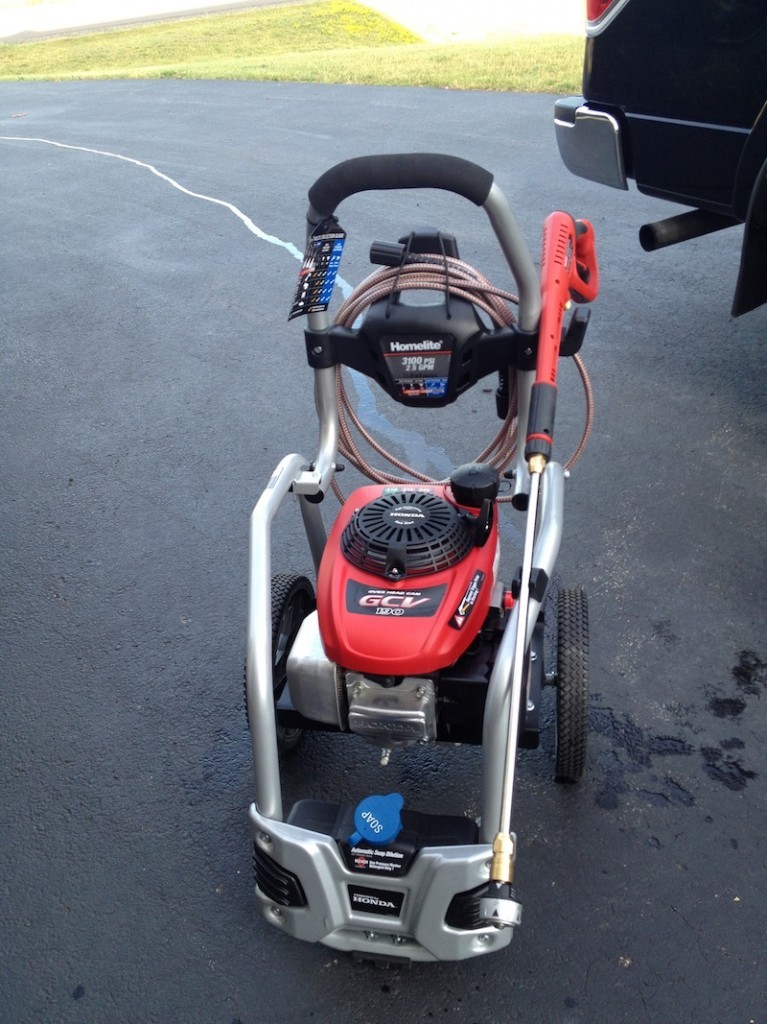 Homelite pressure washer 16