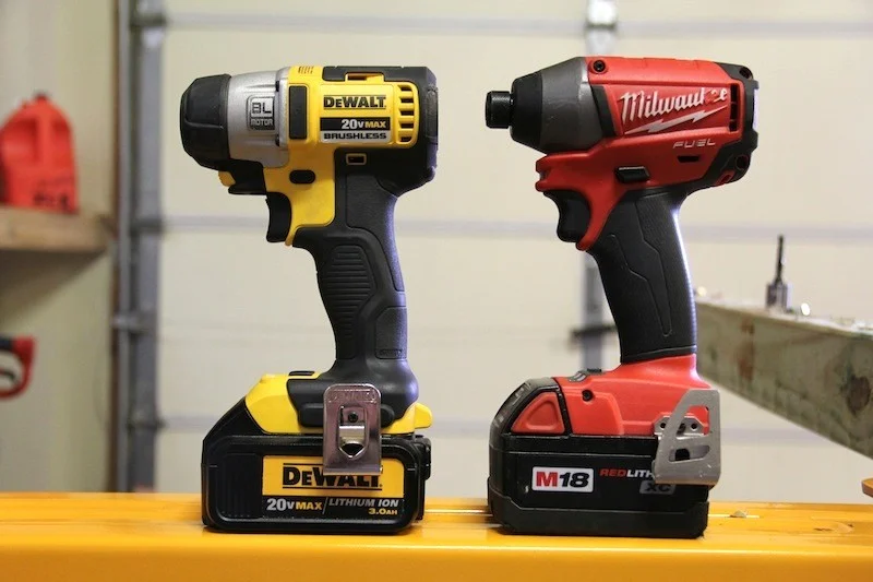 Friday Night Tool Fight – DEWALT vs. Milwaukee Brushless Impact Drivers