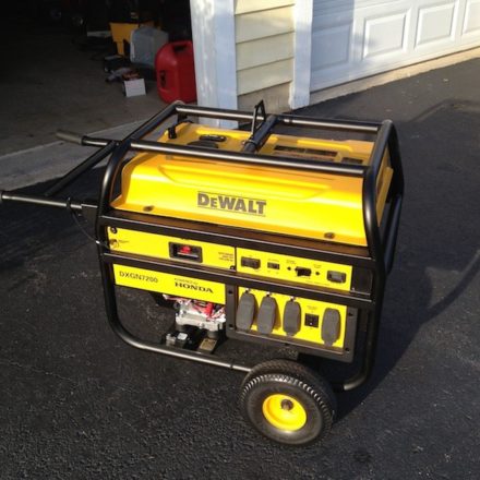 DeWalt DXGN7200 7200 Watt Commercial Generator - Review - Tools In ...