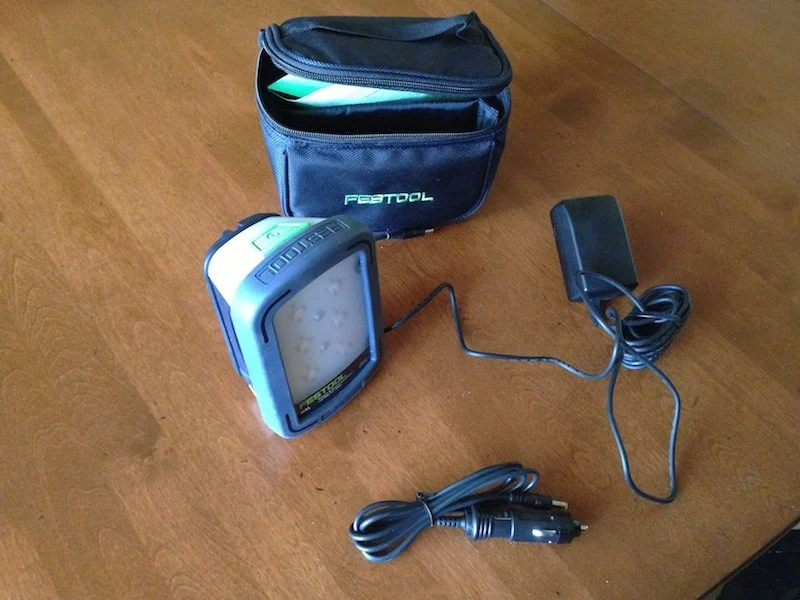 Festool SysLite KAL 100 Work Lamp 498568 – Review