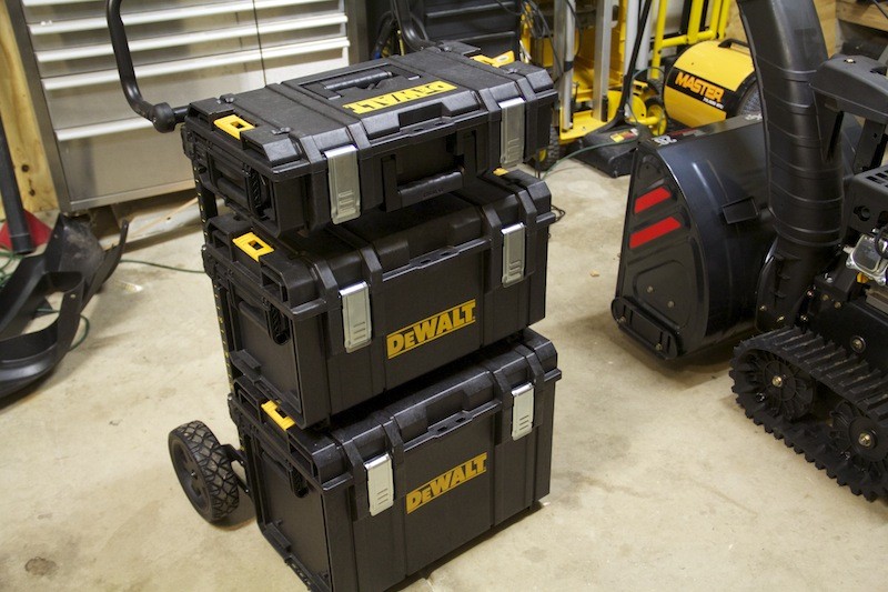 DeWALT Tough System Cases with L Cart Carrier The Ultimate