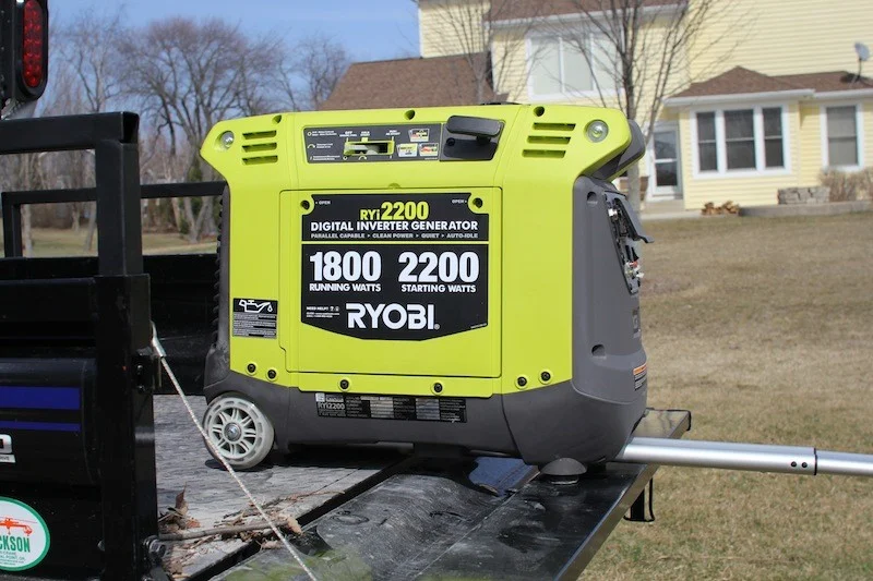 RYOBI RYI2200 2200-Watt Gasoline Powered Digital Inverter Generator – Be Prepared for Severe Weather