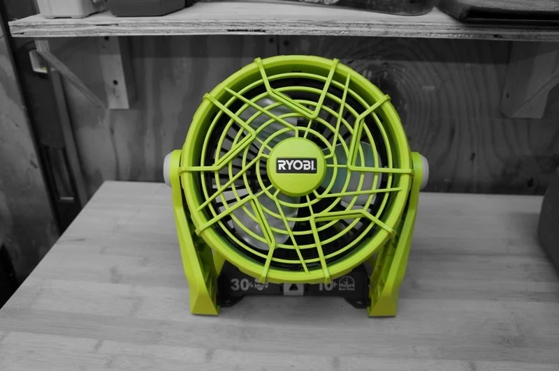 RYOBI 18V Portable Fan Review P3310