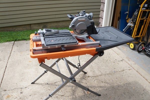 Ridgid 8 Tile Saw Review Model R4040s Tools In Action Power Tool Reviews 