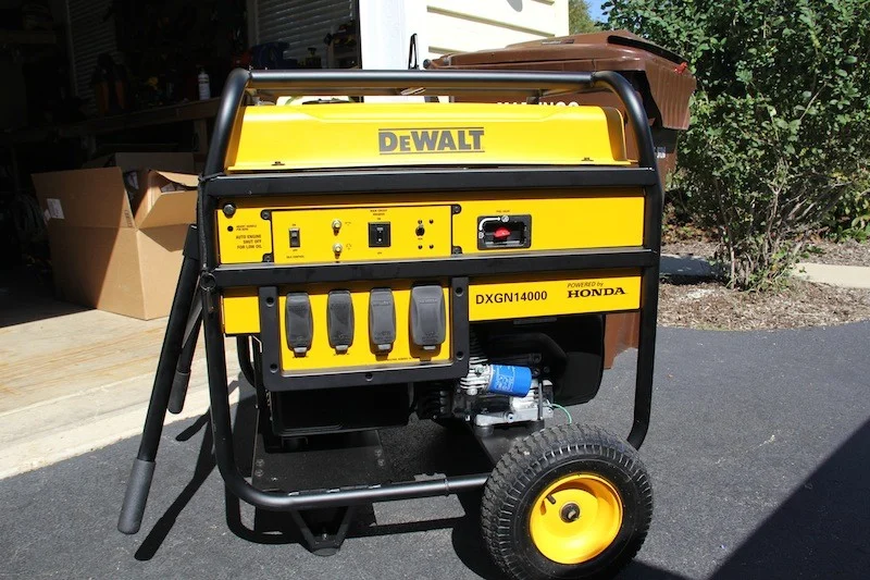 DEWALT DXGN14000 Generator with Honda Motor – Reliable Job Site Power