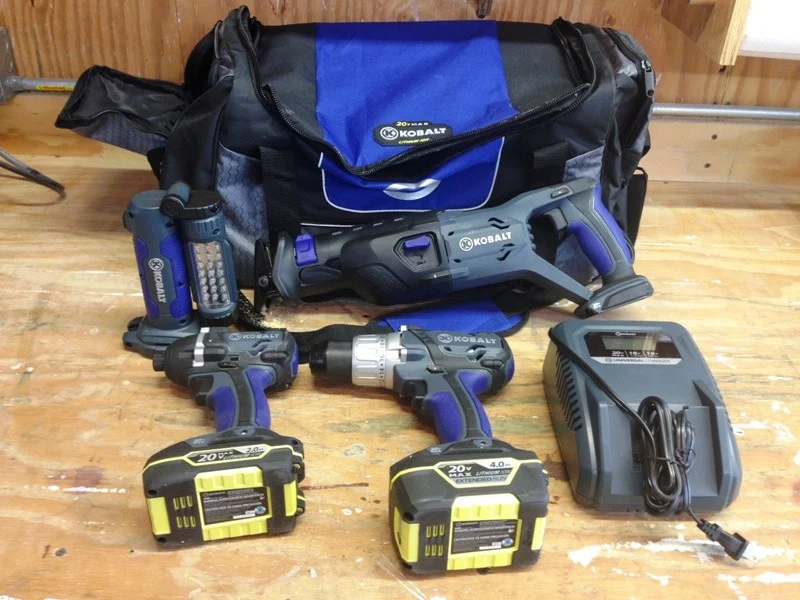 Kobalt 20V Lithium Cordless Combo Kit Review