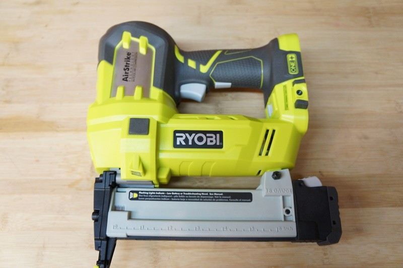 Home Depot Ryobi Nail Gun Ryobi P360 18 Volt Lithium Ion One+ 3/8