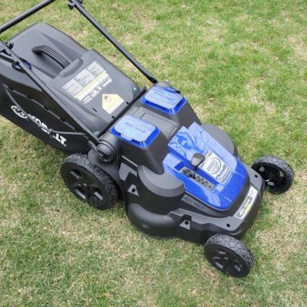 Kobalt 40 Volt Cordless Electric Lawn Mower - Tools In Action - Power ...