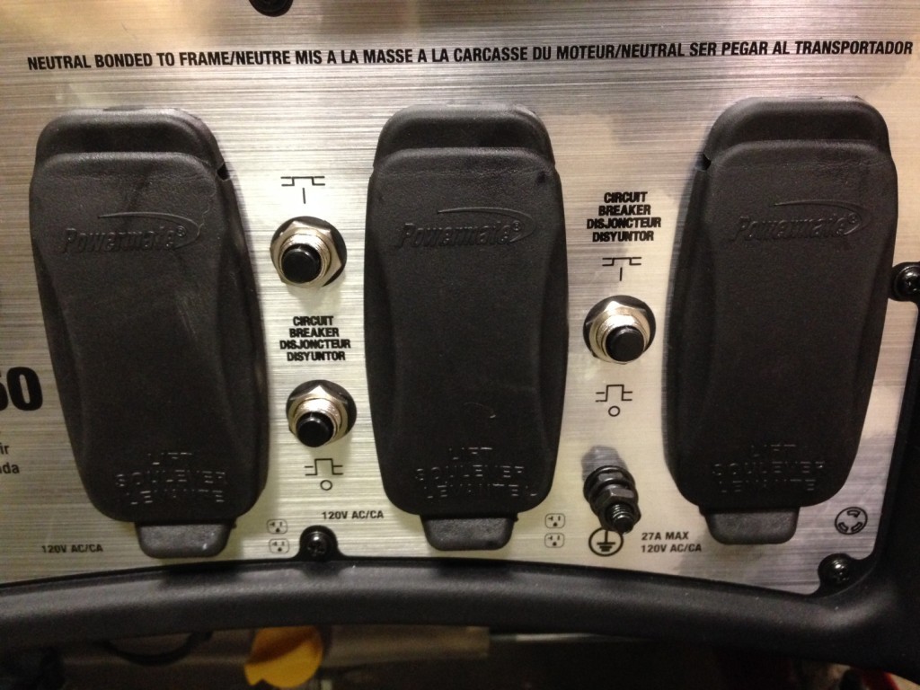 Powermate outlets covered