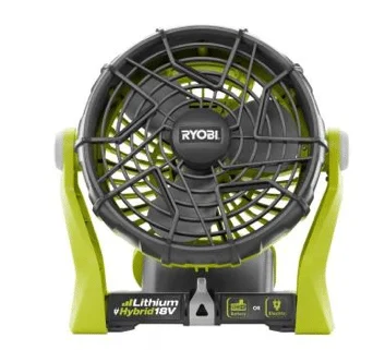 RYOBI 18-Volt One Plus Hybrid Fan – P3320