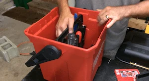 Milwaukee tool box