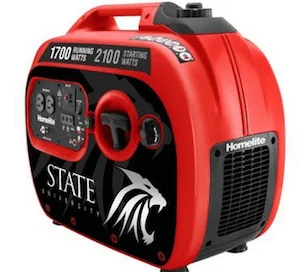 Homelite 2,100-Watt Gasoline Powered Quiet Tailgate Inverter Generator