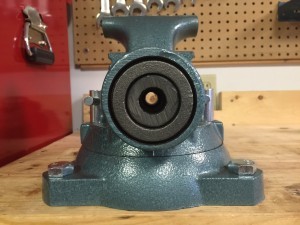 The unique spindle nut is really the ket to the Tradesman's superior performance