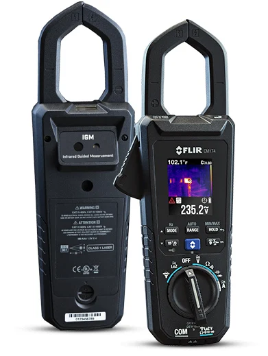 FLIR CM174 Imaging 600A AC/DC Clamp Meter