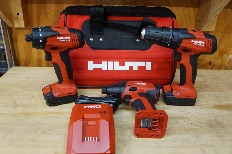 Hilti 12V – 3 Piece Combo Set