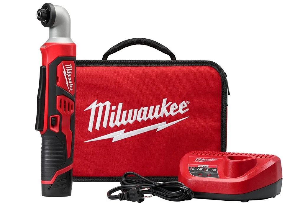 Milwaukee 2467 M12 1/4″ Hex Right Angle Impact Driver
