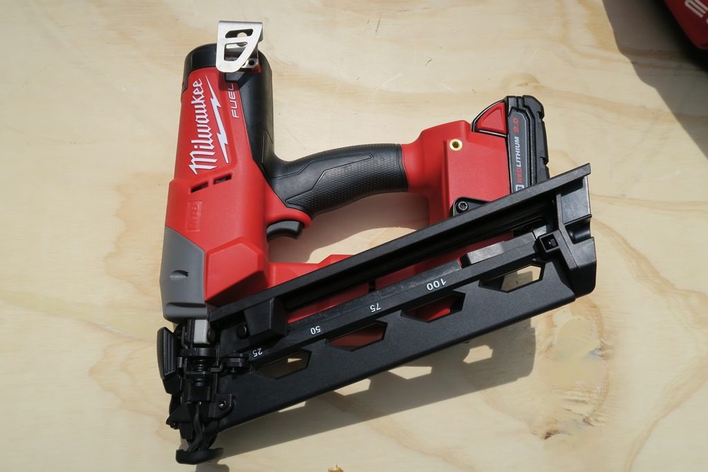 milwaukee nailer