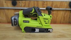 Ryobi Cordless Belt Sander – Thumb