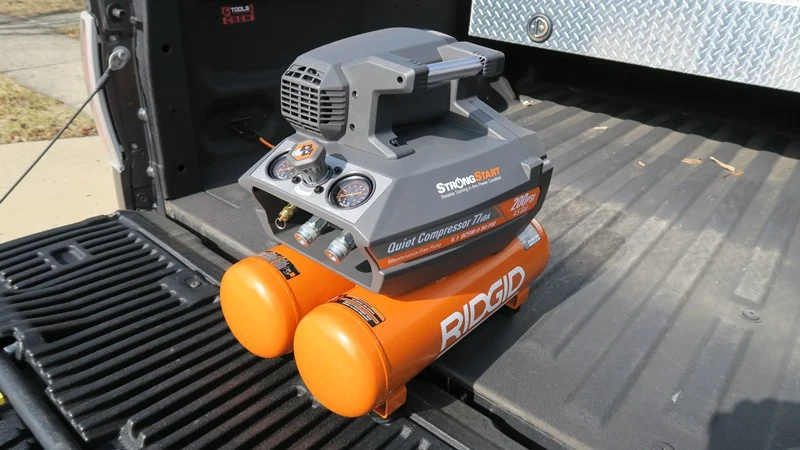 RIDGID 200 psi 4.5 Gallon Electric Compressor OF45200SS
