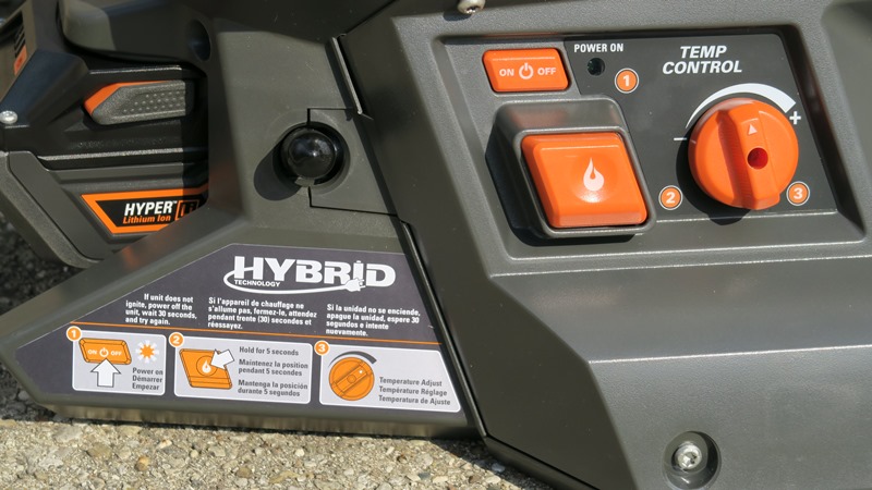 Ridgid Hybrid Heater